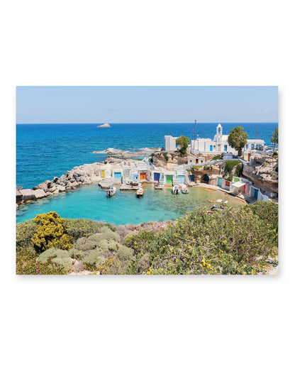 Mandrakia Fishing Villiage in Milos, Greece