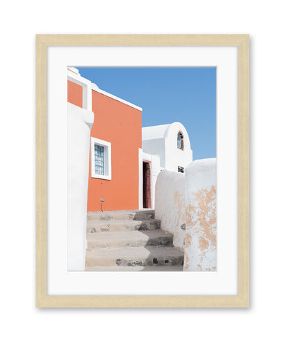 Minimal Greece Architecture Travel Print