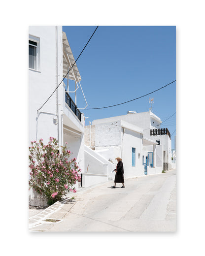 White and Blue Wall Art | Milos, Greece