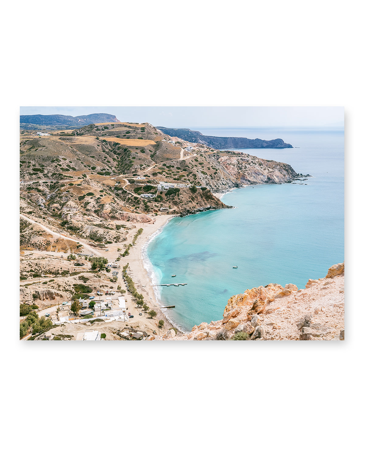 Aegean Sea Landscape  Milos, Greece