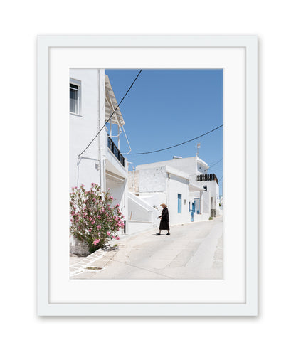 White and Blue Wall Art | Milos, Greece