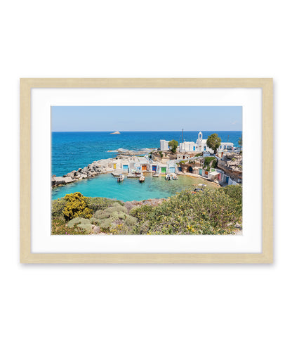 Mandrakia Fishing Villiage in Milos, Greece