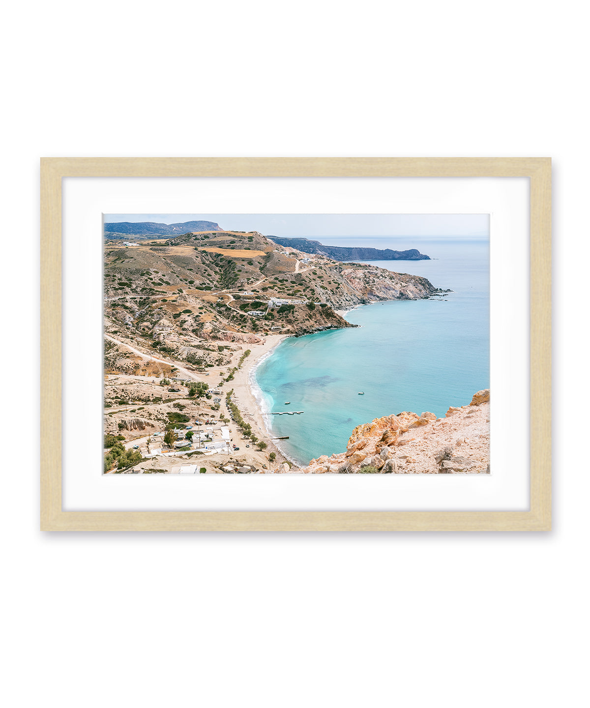 Aegean Sea Landscape  Milos, Greece