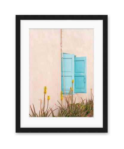 Colorful Architecture Santorini, Greece Art Print