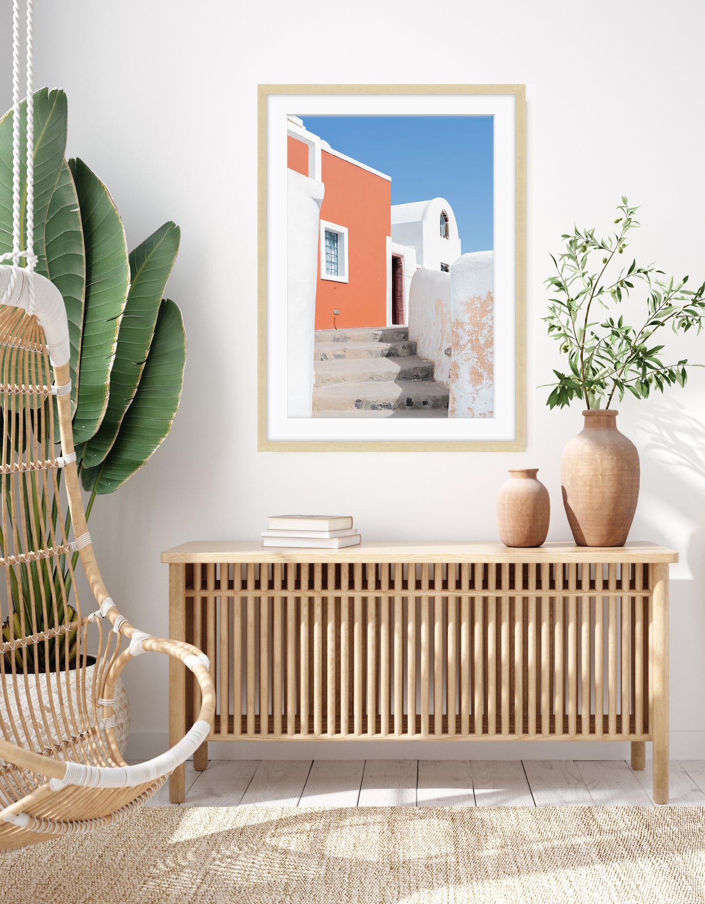 Minimal Greece Architecture Travel Print