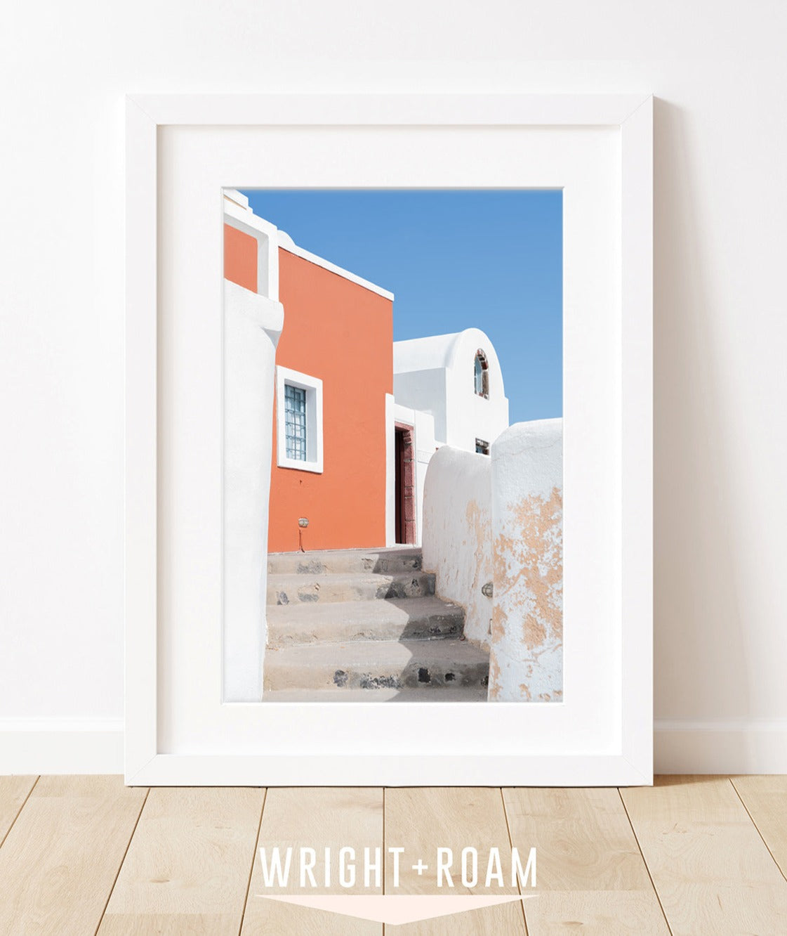 Minimal Greece Architecture Travel Print