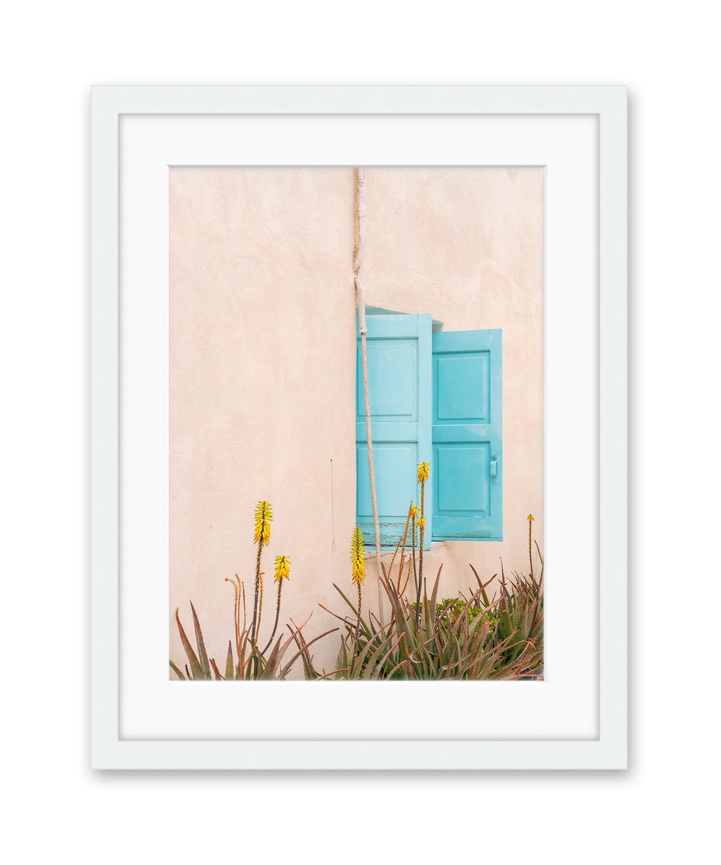 Colorful Architecture Santorini, Greece Art Print