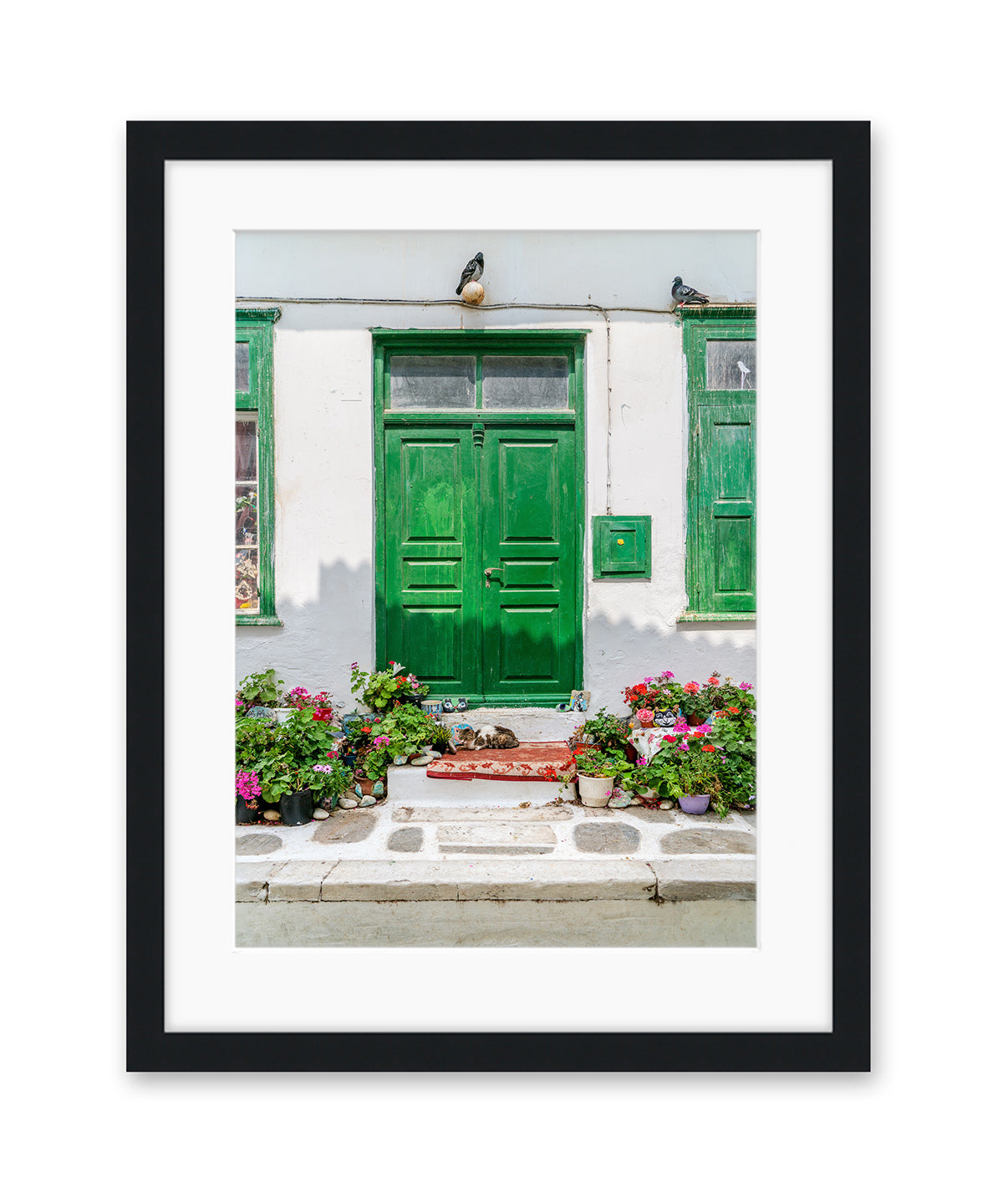 Green Door in Mykonos