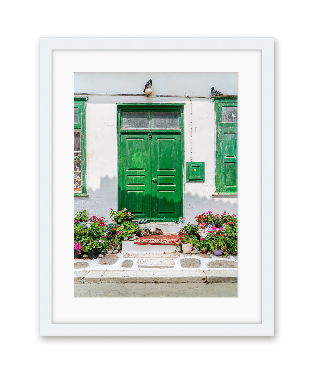 Green Door in Mykonos