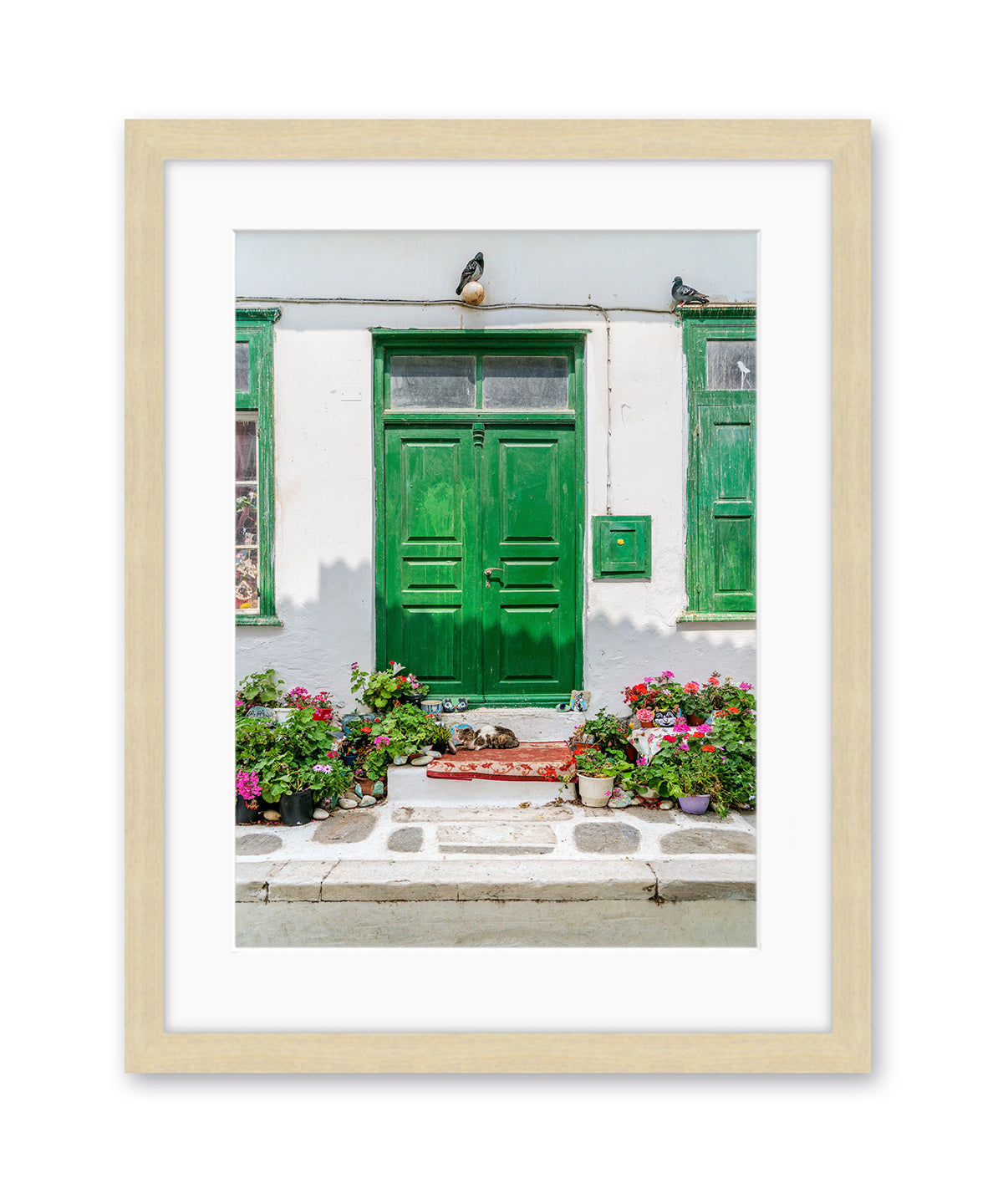 Green Door in Mykonos