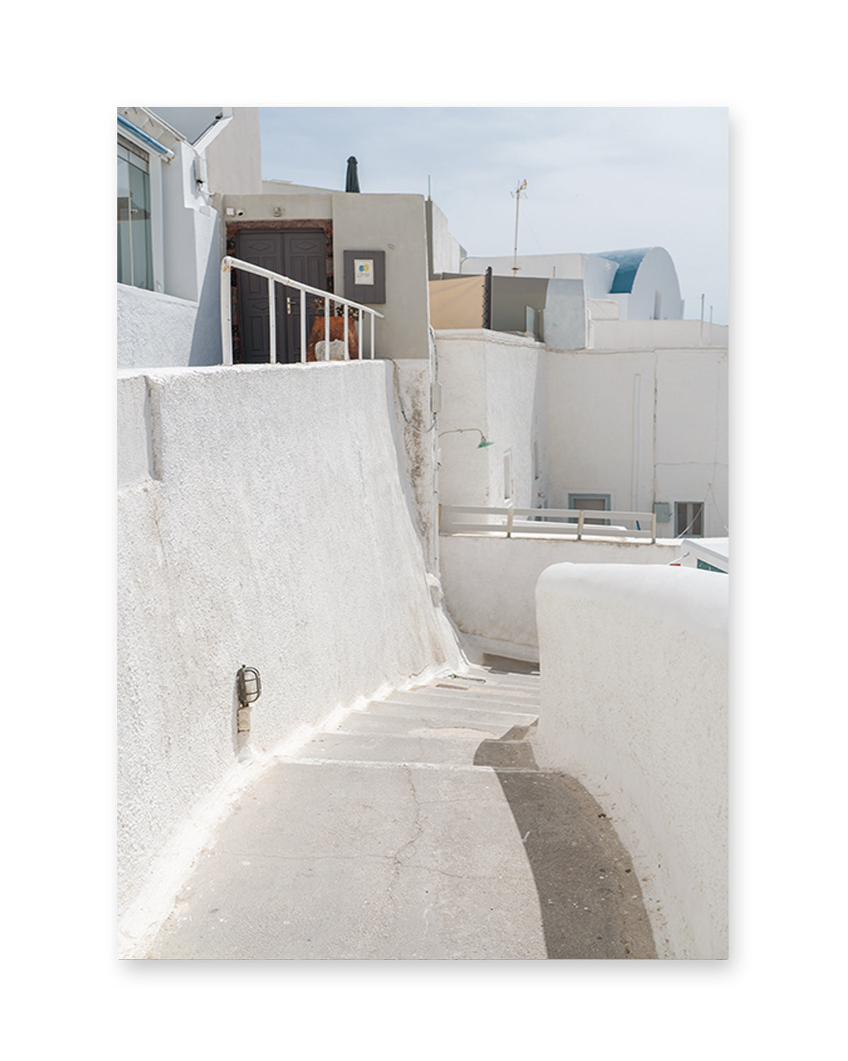 Neutral, Minimal Travel Art | Greek Architecture