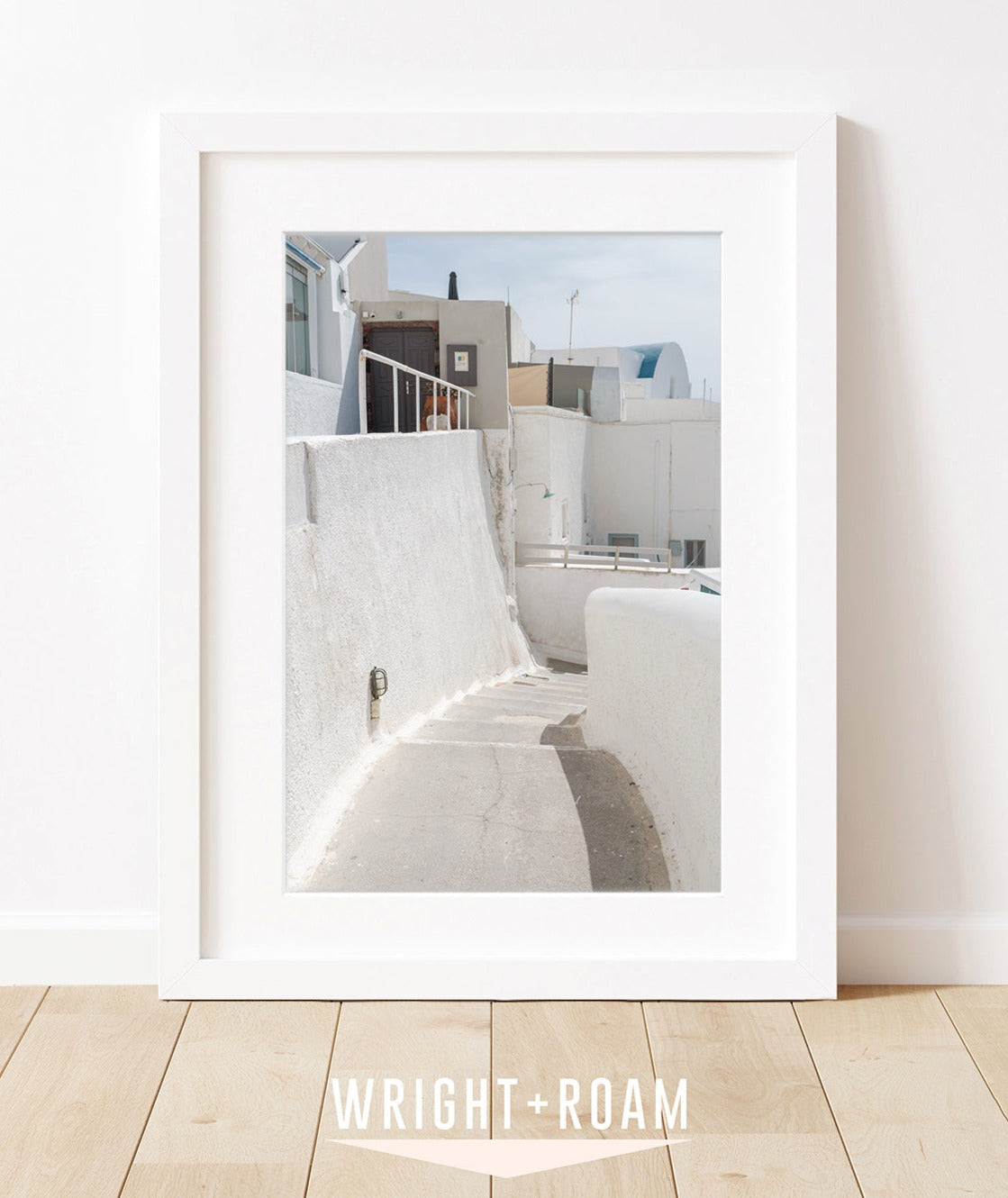 Neutral, Minimal Travel Art | Greek Architecture