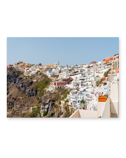 Fira, Santorini Greece Landscape