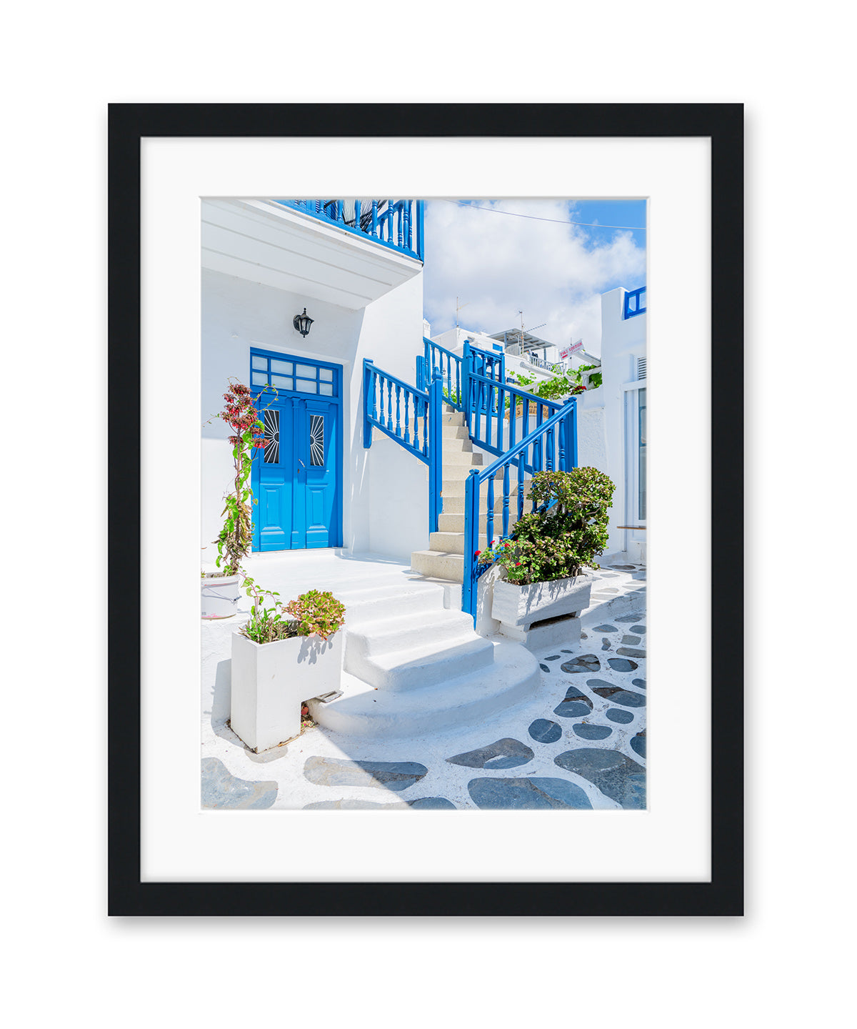 Blue Door in Mykonos