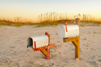 North End Wrightsville Beach Mailboxes Photograph