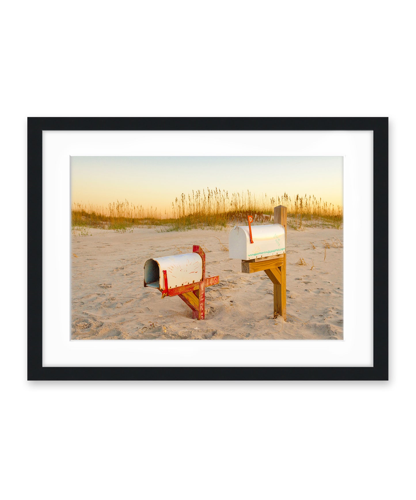 North End Wrightsville Beach Mailboxes Photograph