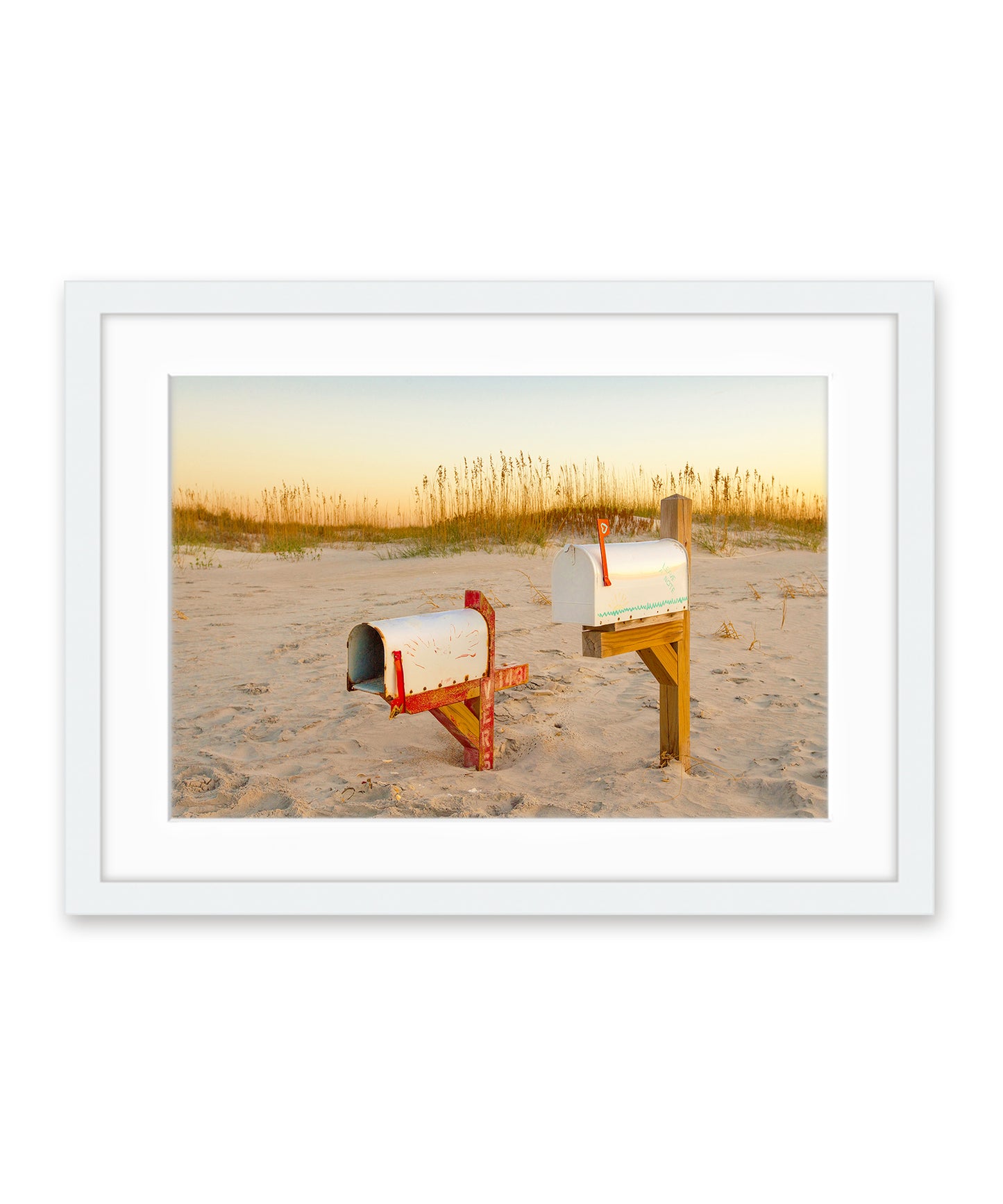 North End Wrightsville Beach Mailboxes Photograph