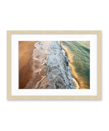 aerial waves wrightsville beach photograph