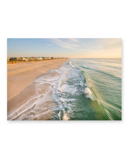 wrightsville beach aerial photograph